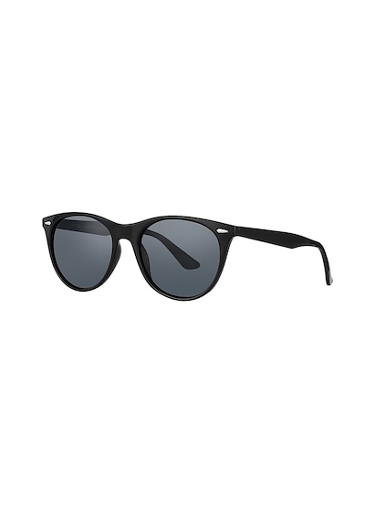 Daniel Klein Dk2723-1 Yuvarlak Oval Polarize Camlı Erkek Güneş Gözlüğü Siyah