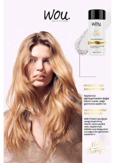 Wou Milk Therapy Saç Pudrası 20 Gr