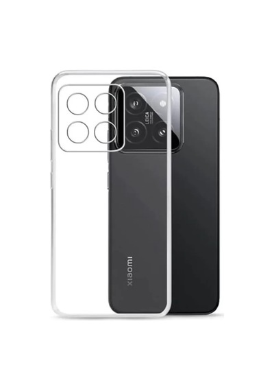 Newface Xiaomi Mi 15 Pro Kılıf Lüx Şeffaf Silikon Resimdeki