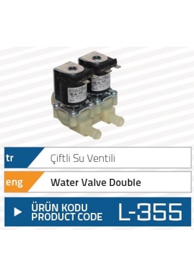 Gnc Çiftli Su Ventili