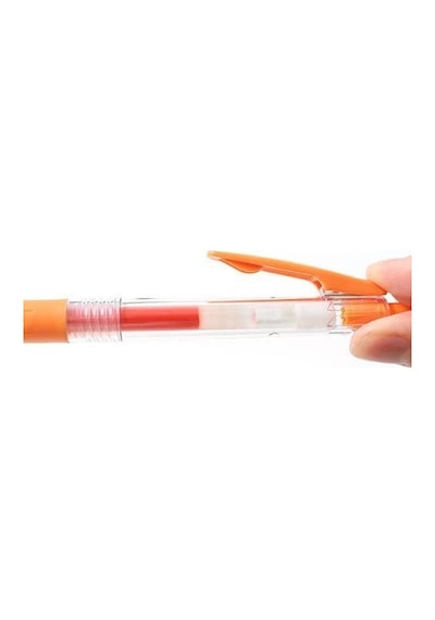 Zebra Sarasa Clip Jel Kalem 0.7 Mm Turuncu 165-Koyu Yeşil