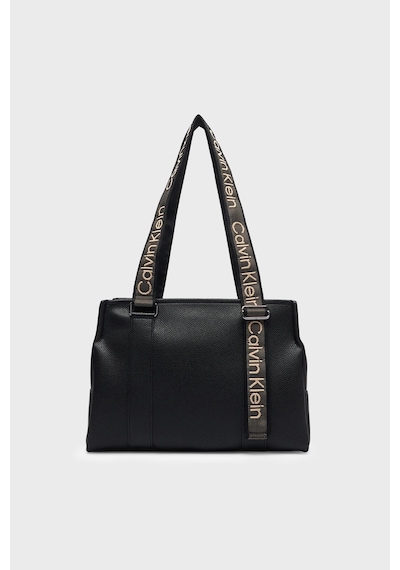 Calvin Klein Logolu Ayarlanabilir Askılı Çanta Lv04f3644gub1 Kadın Çanta Lv04f3644g Ub1 Siyah