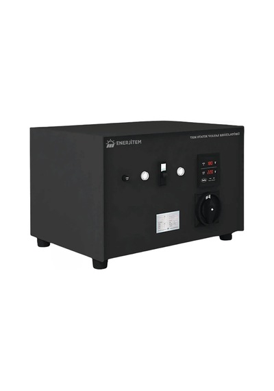 Enerjitem Voltaj Regülatörü Statik 10 Kva Monofaze Özel Üretim