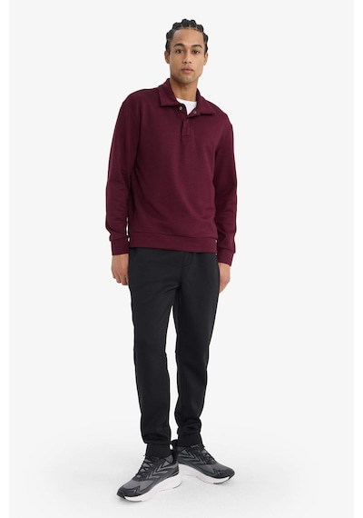 Defacto Defactofit Slim Fit Dar Kesim Standart Paça Skuba Dalgıç Kumaş Jogger Z9112az25aubk81 Siyah