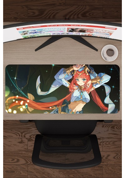 Nilou Genshin Impact Anime Gacha V1 - 70x30 Xl Gaming Mouse Pad Fare Altlığı
