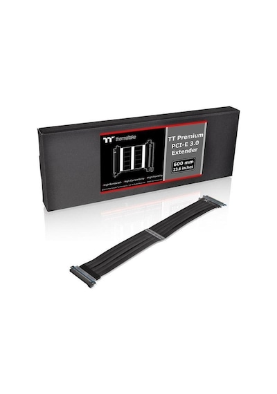Thermaltake PCI E 3 0 X16 600 MM Riser Kablo Ac 050 Co1Otn C1
