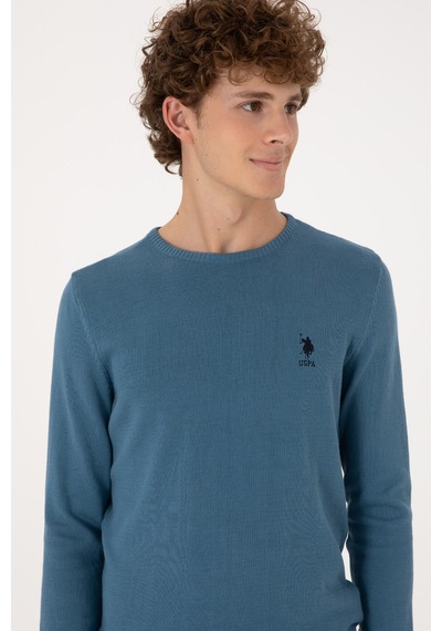 U.s. Polo Assn. Erkek Koyu Mavi Kazak /triko 50288880-vr032 Koyu Mavi