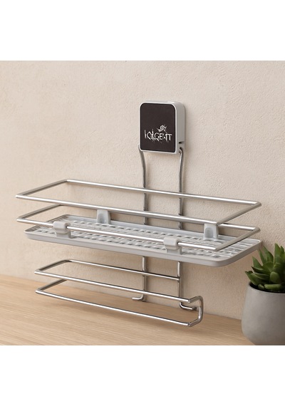 Raflı Kağıt Havluluk Metal Siyah-krom Yapışkanlı Çr