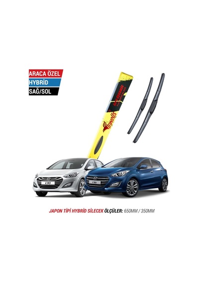 Inwells Hybrid Hyundai İ30 Silecek Takımı 2012 - 2017