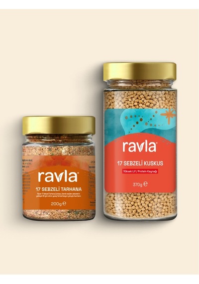 Ravla 17 Sebzeli Kuskus 370 G + 17 Sebzeli Tarhana 200 G