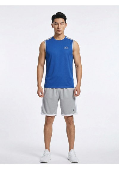 Orendahill Erkek Spor Atlet Hızlı Kuruyan Esnek Regular Fit Gym Activewear Saks Mavi
