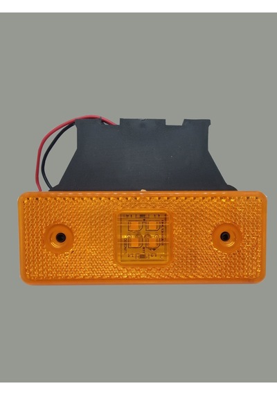 T.A.S. 12 Adet 4 Ledli Dorse Yan Kasa Led Lamba 24V Sarı (E Belgeli)