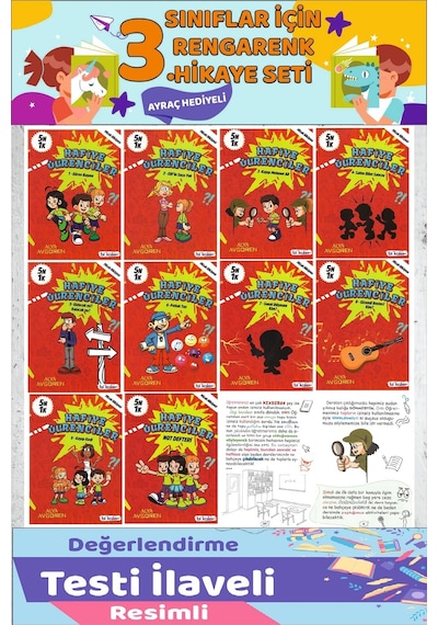 3.sınıf 5n1k Mizah Hikayeleri 10 Kitap 48 Sayfa