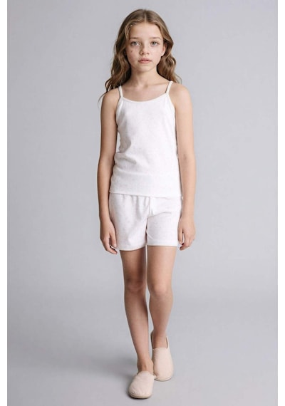 Defacto 3lü Pijama Takımı Kız Çocuk H4497a826smer2 Ekru-er2