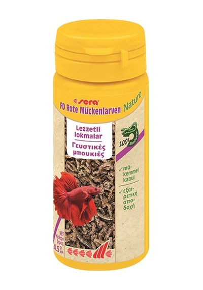 Sera FD Bloodworms(Kan Kurdu) Nature 50 ml