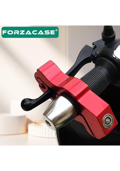 Forzacase Motosiklet Kilidi Gidon Ve Fren Kilit Fc1002 Siyah