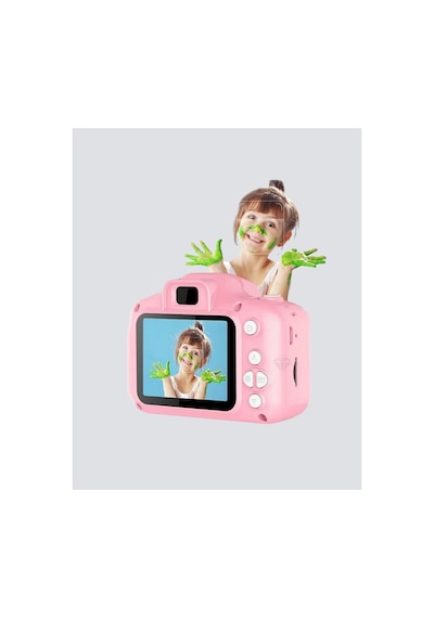 Mini Dijital Çocuk Kamerası 8mp Hd Ekranlı 1080p Video Ve Şarjlı - Wısıpı6606-3151