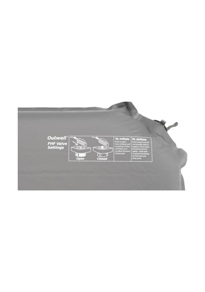 Outwell Sleepin Single 7.5 Cm Yalıtımlı Şişme Mat Blk. Çok Renkli