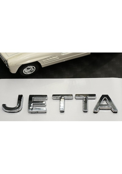 Volkswagen Jetta 2014-2021 Bagaj 3M 3D Krom Abs Yazı Logo Amblem
