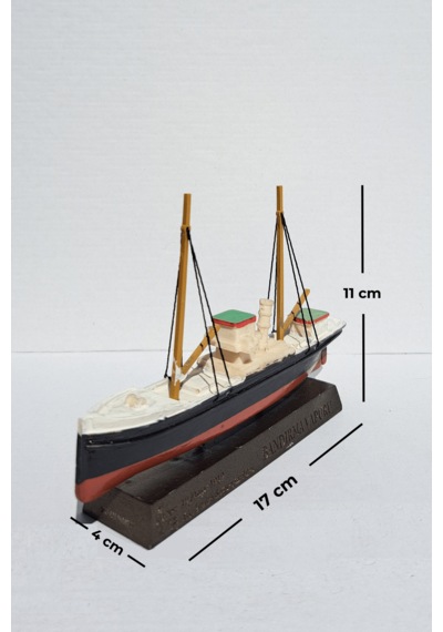 Bandırma Vapuru Maketi - Küçük Boy 17 Cm