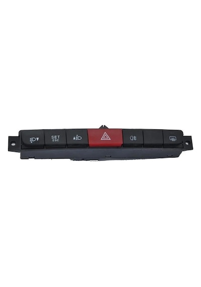 Kumanda Paneli 4 Lü Flaşör Anahtarlı Fıat Doblo 3 2010+ Arka Sis Far Ayar 18 Pin 735498199 Triton
