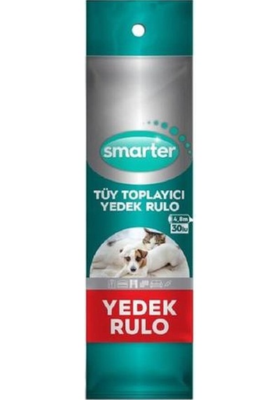 Smarter Tüy Toplayıcı 4'lü Yedek Temizlik Rulosu