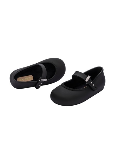 Mini Melissa Soft Ballerina Siyah Kız Çocuk Babet 36240