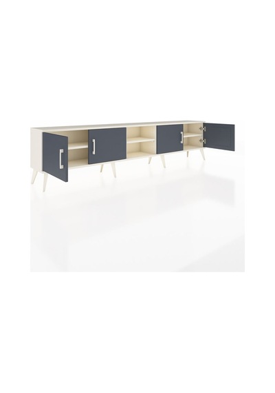 Arges Tv Ünitesi 3 Raflı 4 Kapaklı 220x30x51 Aytaşı-antrasit/aytaşı Antrasıt/aytası - Aytası Arges Tv Ünitesi 3 Raflı 4 Kapaklı 220x30x51 Aytaşı-antrasit/aytaşı Antrasıt/aytası - Aytası