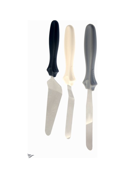 Üçlü Silikon Saplı Spatula Seti Silikon Çok Renkli Diğer