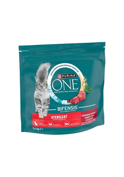 Sterilcat Sığır Etli Kısırlaştırılmış Kuru Kedi Maması 1.4 Kg