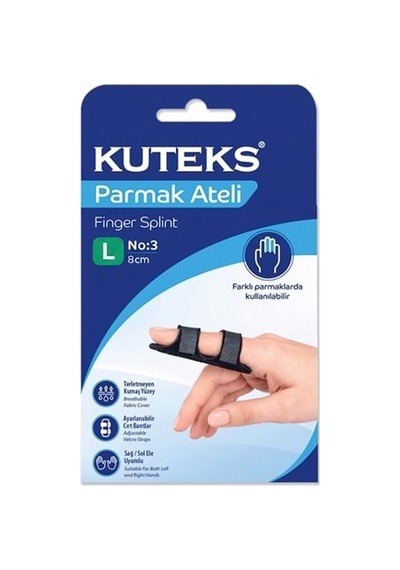 Kuteks Parmak Atelı 8 Cm No:3 L Beden - 04/2031