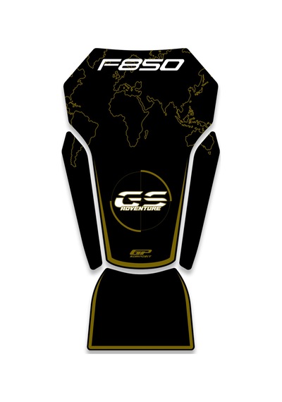 Gp Kompozit Bmw F 850 Gs 2018-2024 Uyumlu Tank Pad Siyah