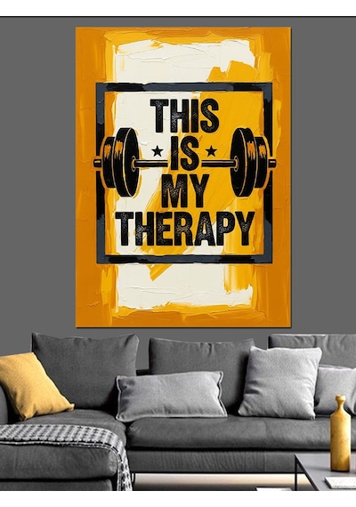 Ahşap Tablo This Is My Therapy