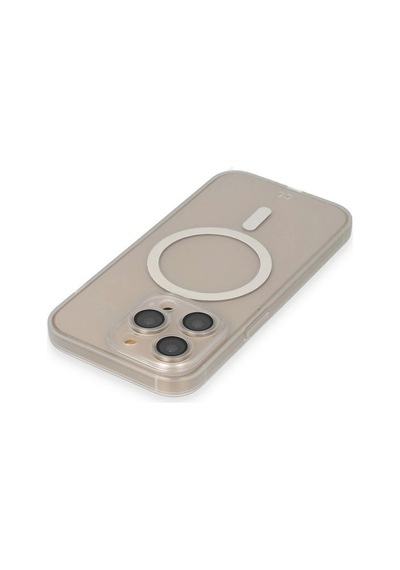 Durukar Apple iPhone Uyumlu 14 Pro Kılıf Grand Magneticsafe Kapak - Şeffaf