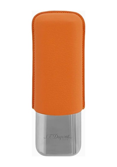 S.t. Dupont İkili Turuncu Puro Kılıfı 183266