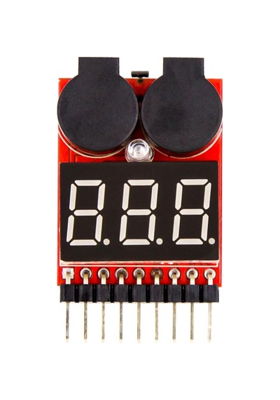 Lipo Alarm Batarya Voltaj Ölçer 1s-8s Düşük Voltaj Uyarı Modülü