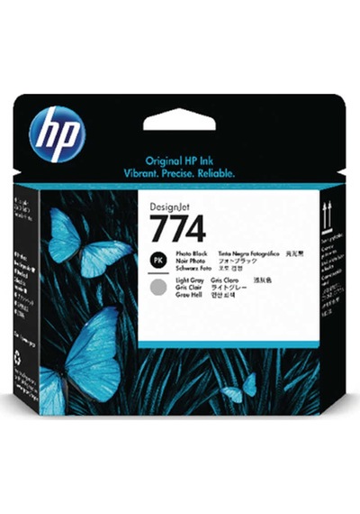 Tonersepeti Hp 774 P2w00a Foto Siyah Açık Gri Baskı Kafası