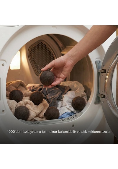 Reyo %100 Saf Yün Kurutma Makinesi Topu 3'lü Set - L Boy Kahverengi - Kimyasalsız Doğal Yumuşatıcı Ve Antistatik Etki Kahverengi Reyo %100 Saf Yün Kurutma Makinesi Topu 3'lü Set - L Boy Kahverengi - Kimyasalsız Doğal Yumuşatıcı Ve Antistatik Etki Kahverengi