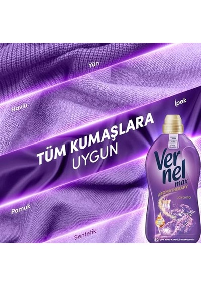 Max Taze Lavanta Kokulu 60 Yıkama Konsantre Çamaşır Yumuşatıcısı 1 X 1440 Ml 10'lu Set