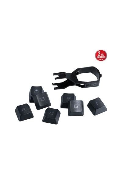 Rog Rx Switchler İle Uyumlu Pbt Doubleshot 123 Adet Keycap Set