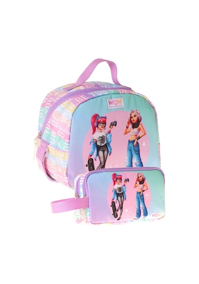 Wow Generation Kız Çocuk Be You Yeşil - Mor Thermo Beslenme Çantası Ve Kalemlik Seti - Setwg-w6086