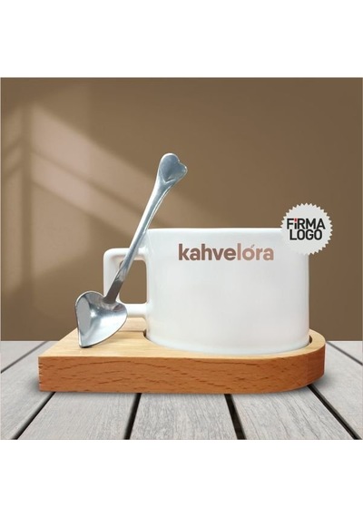 Firmaya Özel Logo Baskılı Kahve Fincanı-010