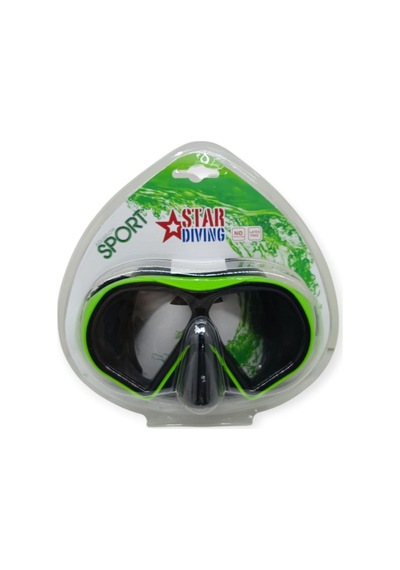 Star Diving Dalış Maskesi Yetişkin - 51703-yeşil