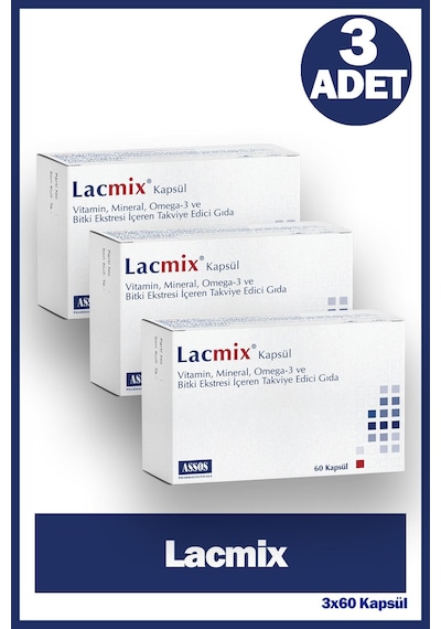 Lacmix 60 Kapsül 3 Adet
