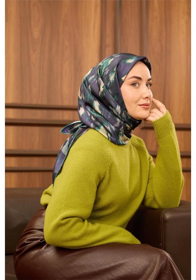 Silk Home Twill İpek Eşarp 11492-11 Koyu Mor