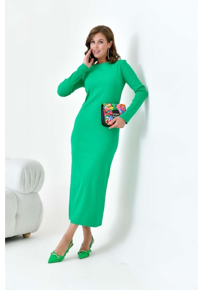 FTZ Women Ftz Kadın Kaşkorse Elbise Benetton 30901-Benetton