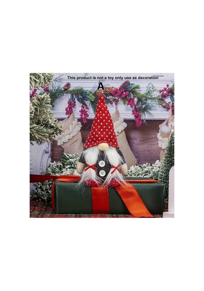 20 Cm Nordik Noel Cücesi Yılbaşı Çam Ağacı Süsü Yılbaşı Peluş Figür