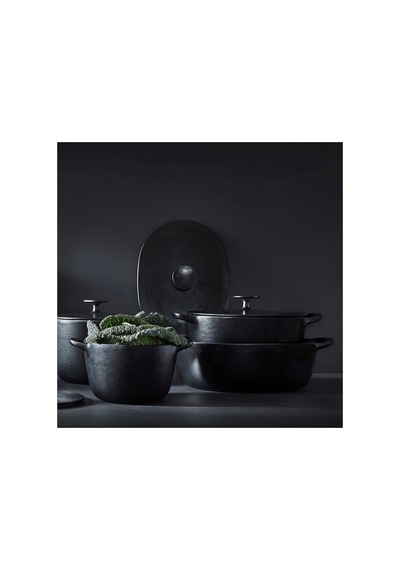 Ikea Vardagen Döküm Tencere 5 Lt Siyah