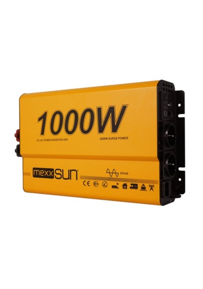12v Volt - 1000w Watt Tam Sinüs Şarjlı Ups İnverter 220v Çevirici