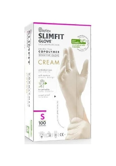 Slimfit Eldiven S 100'lü 20'li Paket